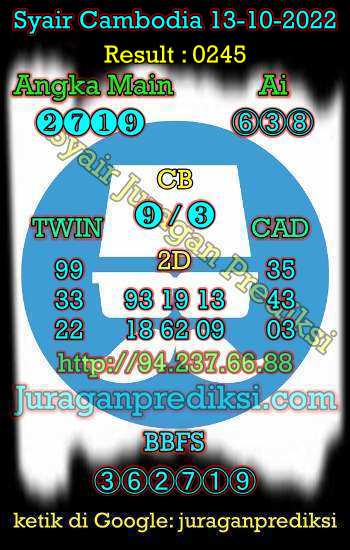 prediksi cambodia 13 oktober 2022, angka main (AM) Cambodia, Angka togel Cambodia, Prediksi Cambodia Jitu, Prediksi Cambodia Terbaik dan Syair Cambodia Hari Ini