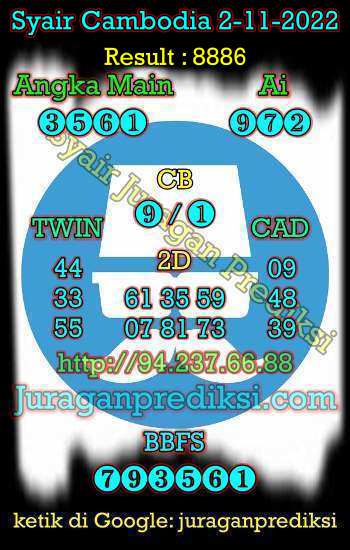 prediksi cambodia 2 november 2022, syair cambodia hari ini rabu 2-11-2022, prediksi syair kamboja 2 november 2022 4d jitu dan akurat