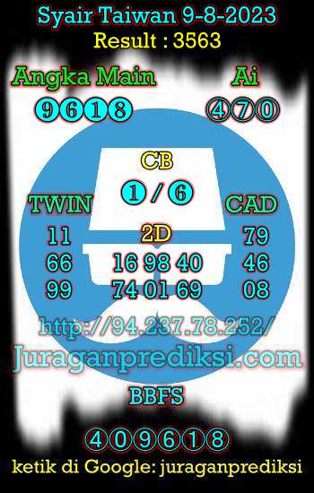 prediksi taiwan 9 agustus 2023, syair taiwan hari ini rabu 9-8-2023, angka keluar togel taiwan, toto jitu taiwan 9 agustus 2023 akurat