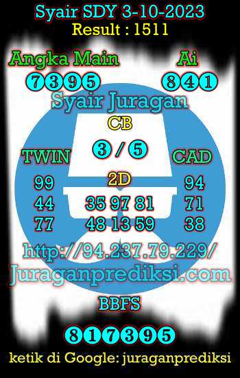 prediksi sdy 3 oktober 2023, syair sdy hari ini selasa 3-10-2023, prediksi syair sydney 3 oktober 2023, prediksi sdy jp jitu dan akurat